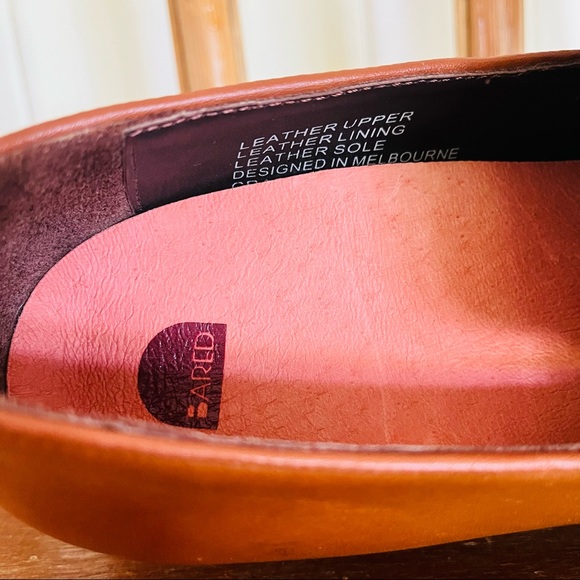 🌱 BARED Sz 41 ‘Mercury’ Tan Loafers - As New - Comfort - Leather - Picture 2 of 10